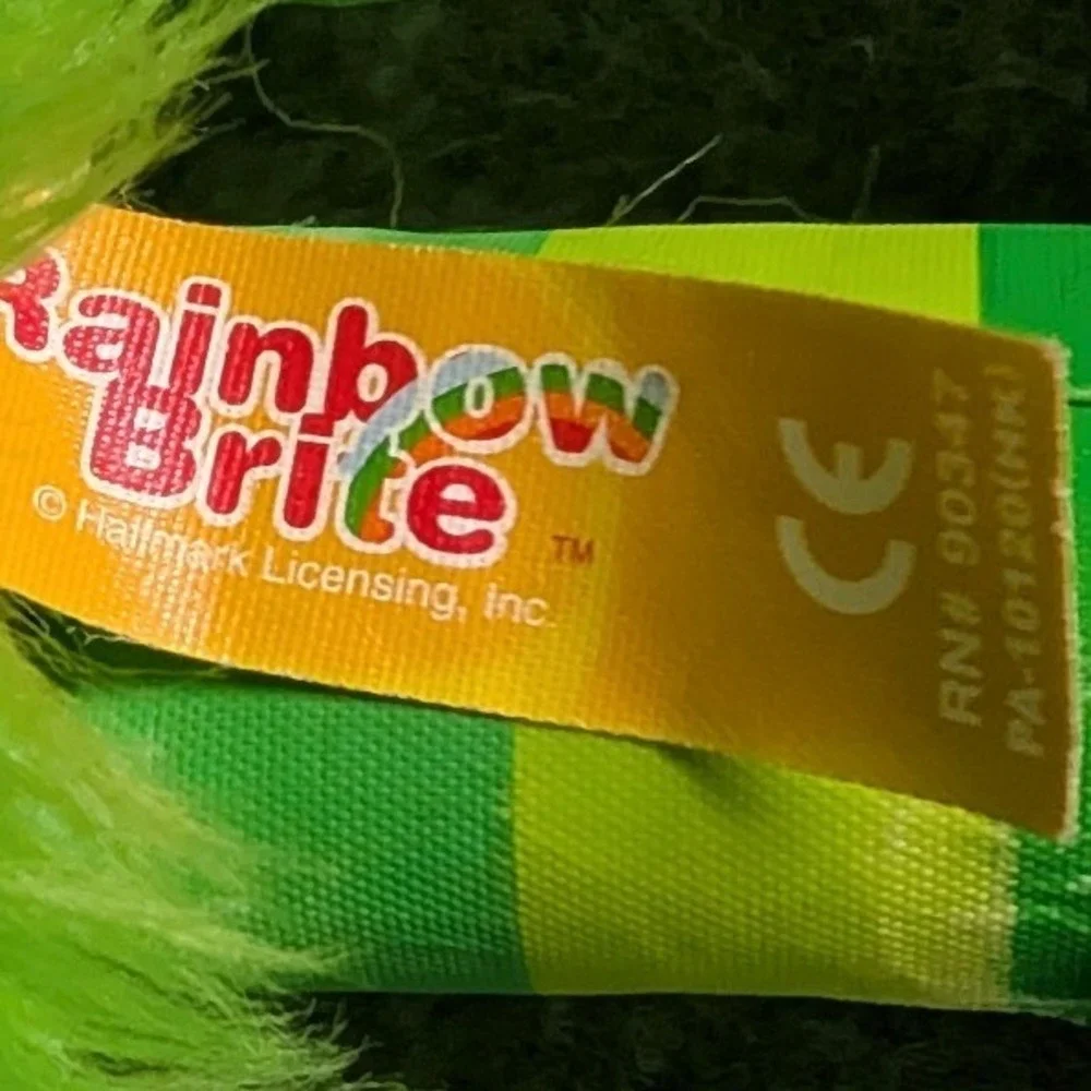 Rainbow Brite Lucky Sprite Plush Toy Kids OS Green Good Patty O'Green Buddy